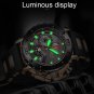 Gold blue_2022 Men Watch Top Brand Luxury Fashion Military Quartz Watch Men Silicagel Waterproof Sp
