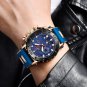 Gold black_2022 Men Watch Top Brand Luxury Fashion Military Quartz Watch Men Silicagel Waterproof S