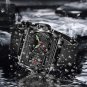 Black_Brand FOX 2021 Watches For Men Luxury Brand Sport Leather Watch Men Quartz Wristwatch Waterpro