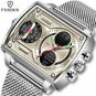 Silver  M_Watches For Men FOX Luxury Brand Sport Wristwatch Waterproof Military Quartz Digital Clock