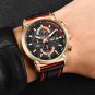 Silver blue_Watch Top Brand Mens Watches With Chronograph Sports Waterproof Clock Man Watches Milita