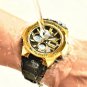 Silver blue_Luxury LCD Display Men Wristwatches Luminous Sport Man Watch Waterproof Military Quartz