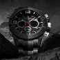 Blue_2021  Brand Fox Watch For Men Carbon Fiber Case Sport Quartz Mens Watches Military Waterproof D