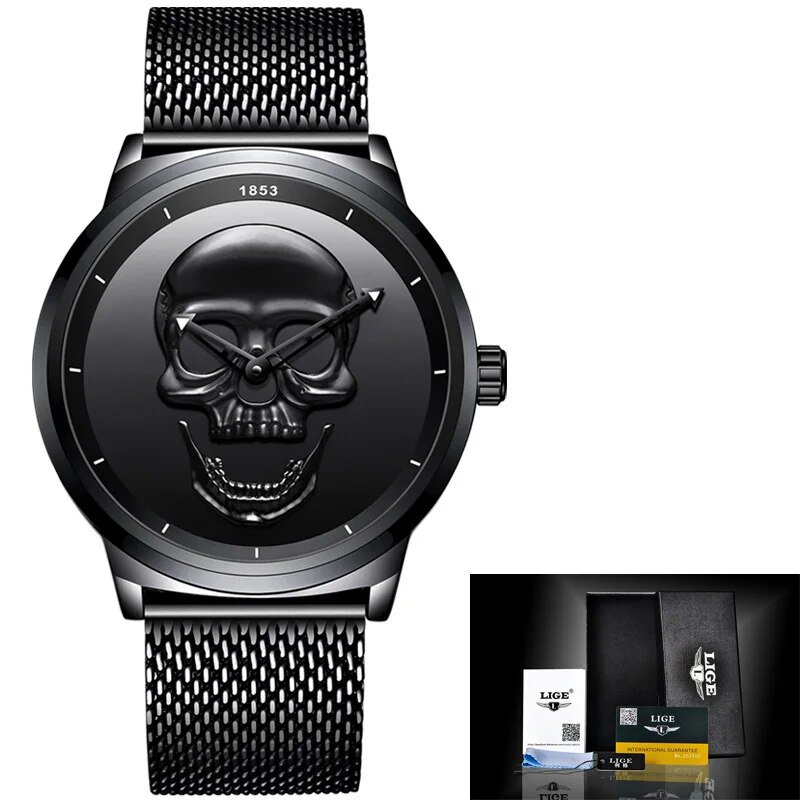 Black M_2023   Men Watch Business Date Watch for Men Luxury Sport Quartz Watches Waterproof Luminous
