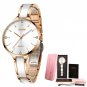 Rose gold white_SUNKTA Women Watch Ceramic Watch Women Simple Diamond Clock Casual Fashion Watch Wa