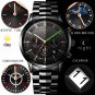 black blue S_2021 Fashion Mens Watches Top Brand Luxury Business Watch Men Stainless Steel Waterpr