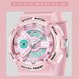 blue_Sport Women Quartz Digital Watch Creative Diving Watch Ladies Waterproof Alarm Watch Dual Displ