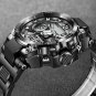 Black gold_2021 Sport Men Quartz Digital Watch Creative Diving Watches Men Waterproof Alarm Watch D