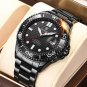 Silver green_2021 Sports Watch Top Brand Luxury Men Watches Automatic Mechanical Watch Stainless S