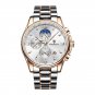 Gold white_Men’s Watches Top Brand Luxury Chronograph Quartz Men Watch Waterproof Sport Wrist Watc