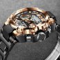 Silver black_2021  Sport Men Quartz Digital Watch Creative Diving Watches Men Waterproof Alarm Watch