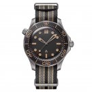 Yellow_Seamaster James Bond Haima 300 007 Vs Or No Time To Die Mechanical Men's Watch