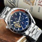 2_Automatic Mechanical Watch Oujia 3-Pin Flywheel Seahorse Automatic Mechanical Watch Steel Band