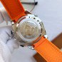 8_Quartz Watch European Seahorse Five-Pin Watch Stainless Steel Case Rubber Strap Men's Quartz Watch