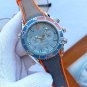 9_Quartz Watch European Seahorse Five-Pin Watch Stainless Steel Case Rubber Strap Men's Quartz Watch