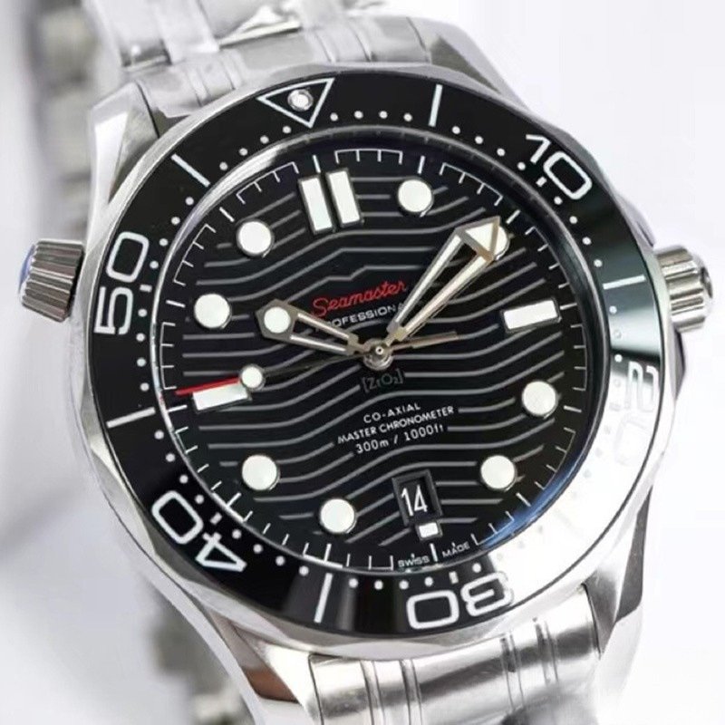 3_Mechanical Watch Omi Series 8800 Movement Hippocampus 300 Automatic Mechanical Watch Luminous Watc