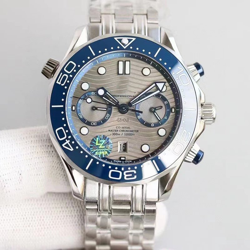 1_Oujia Re-Engraved Omi Hippocampus Series 8800 Movement Hippocampus 300 Automatic Mechanical Watch 