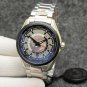 2_Automatic Mechanical Watch European Hippocampus 3 Needle Six Calendar World Map Automatic Mechanic