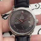 Butterfly Fly Grey Luo_Mechanical Watch Lao Family Butterfly Fly Four-Pin Belt Automatic Mechanical 