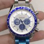 Snoopy Blue Face_Mechanical Watch Europa Six-Pin Snoopy White Automatic Mechanical Watch Cl00