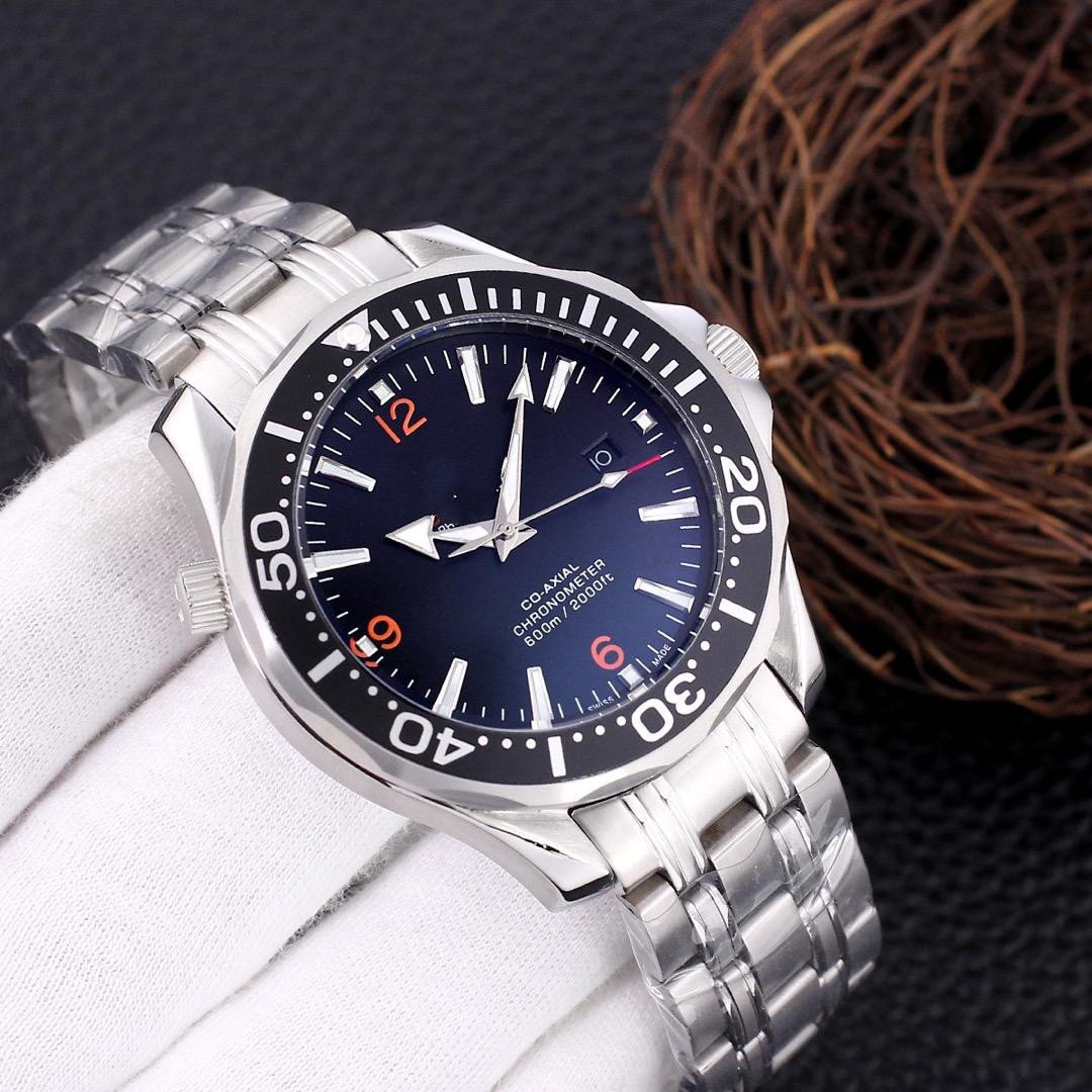 2_Automatic Mechanical Watch Oujia Haima 600 Series Automatic Mechanical Watch Fine Steel