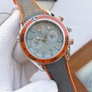 10_Oujia Haima 2023 New Full Function Quartz Belt Men's Chronograph High A Watch Tape Watch