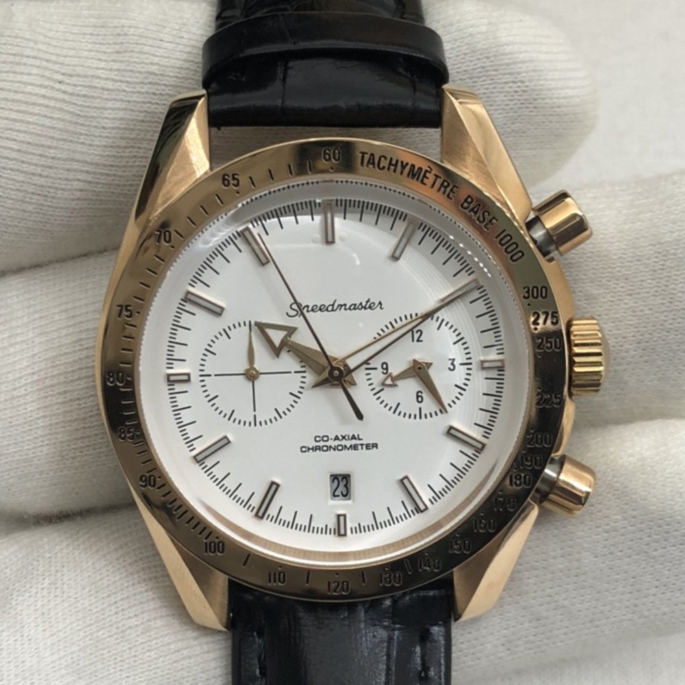 Mei Bai Ding_Auto Mechanical Watch European Hippocampus Six-Needle Rose White Ding Automatic Mechani