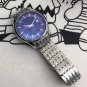 Big Butterfly Flying Blue Steel Belt_Mechanical Watch Laojia Butterfly Blue Steel Strip Automatic Me