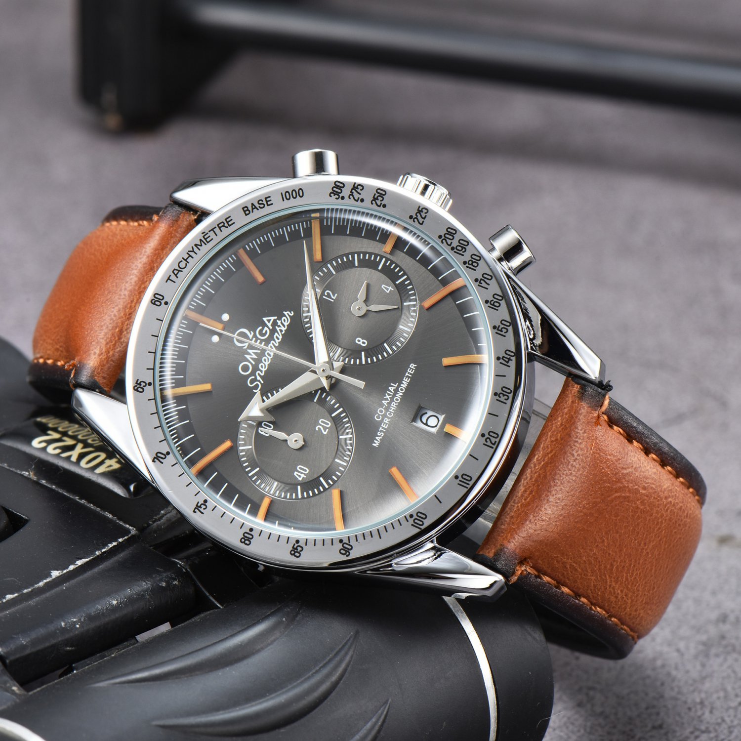 17_Quartz Watch Europa 5-Pin Full-Function Quartz Chronograph Running Seconds Watch Zo02