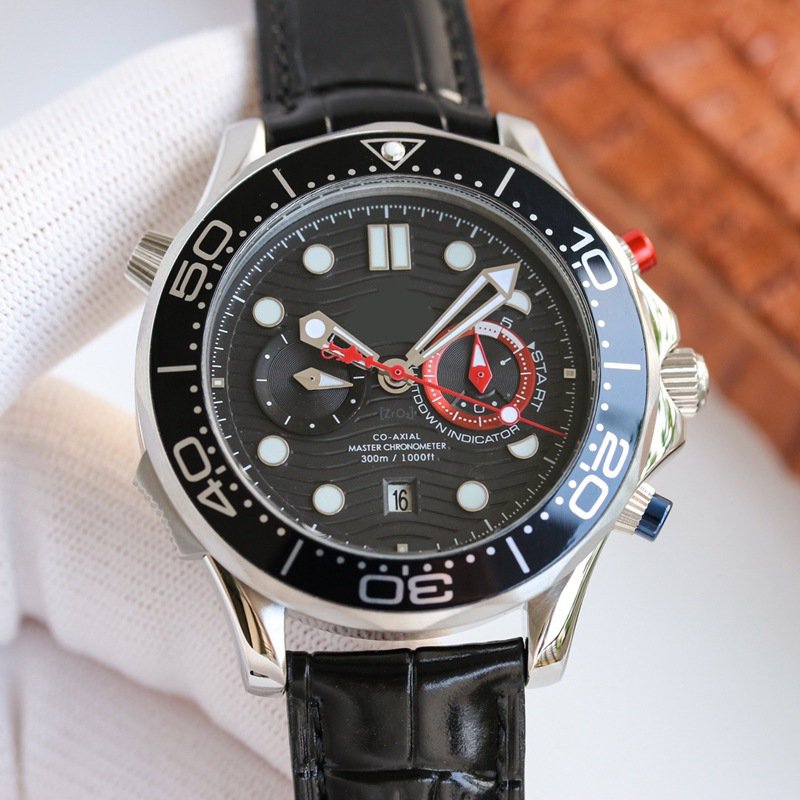 11_Automatic Mechanical Watch Omega 300 Series Seahorse Automatic Mechanical Watch