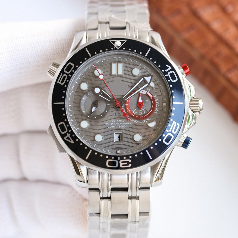 5_Automatic Mechanical Watch Omega 300 Series Seahorse Automatic Mechanical Watch