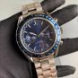 12_Automatic Mechanical Watch Oujia Chaoba Five-Pin Automatic Mechanical Watch Stainless Steel Blue