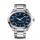 1_Mechanical Watch Omega Hippocampus 300 Series Ceramic Ring Automatic Mechanical Men's Steel Belt