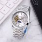 5_Automatic Mechanical Watch European Automatic Mechanical Tourbillon Chronograph Men's Watch