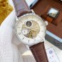 2_Automatic Mechanical Watch European Men's Hollow Tourbillon Automatic Mechanical Leisure Belt
