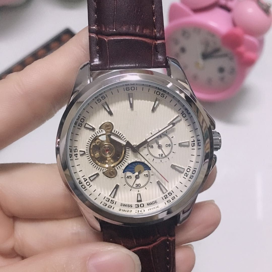4_Automatic Mechanical Watch Tourbillon Belt Europe Home Automatic Machinery