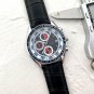 1_Quartz Watch Europa Six-Pin Full-Function Quartz Watch Chronograph Men's Stainless Steel Strap