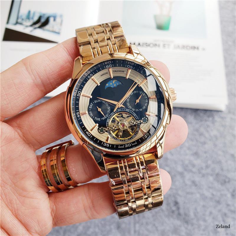 10_Automatic Mechanical Watch 2023 Men's Tourbillon Automatic Mechanical Watch