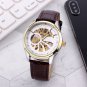2_Automatic Mechanical Watch European Hippocampus Hollow Three-Needle Full-Function Mechanical Autom