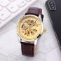 4_Automatic Mechanical Watch European Hippocampus Hollow Three-Needle Full-Function Mechanical Autom