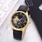 11_Quartz Watch Fire Selling European Mechanical Leather Large Flywheel Steel Constellation Series W