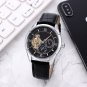 8_Quartz Watch Fire Selling European Mechanical Leather Large Flywheel Steel Constellation Series Wa