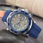 2_Quartz Watch Oujia Bond Steel Belt Belt Solid Steel Belt Full Function Chronograph Men's Quartz Wa