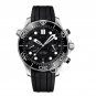 6_Quartz Watch Oujia Bond Steel Belt Belt Solid Steel Belt Full Function Chronograph Men's Quartz Wa
