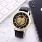 1_Automatic Mechanical Watch European Hippocampus Hollow Dial Men's Steel Band Mechanical Watch