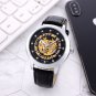 16_Automatic Mechanical Watch European Hippocampus Hollow Dial Men's Steel Band Mechanical Watch