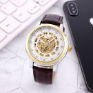 3_Automatic Mechanical Watch European Hippocampus Hollow Dial Men's Steel Band Mechanical Watch