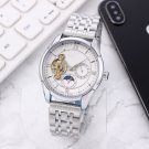 7_Automatic Mechanical Watch European Family Tourbillon Men's Automatic Mechanical Six-Pin Steel Bel