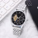 8_Automatic Mechanical Watch European Family Tourbillon Men's Automatic Mechanical Six-Pin Steel Bel