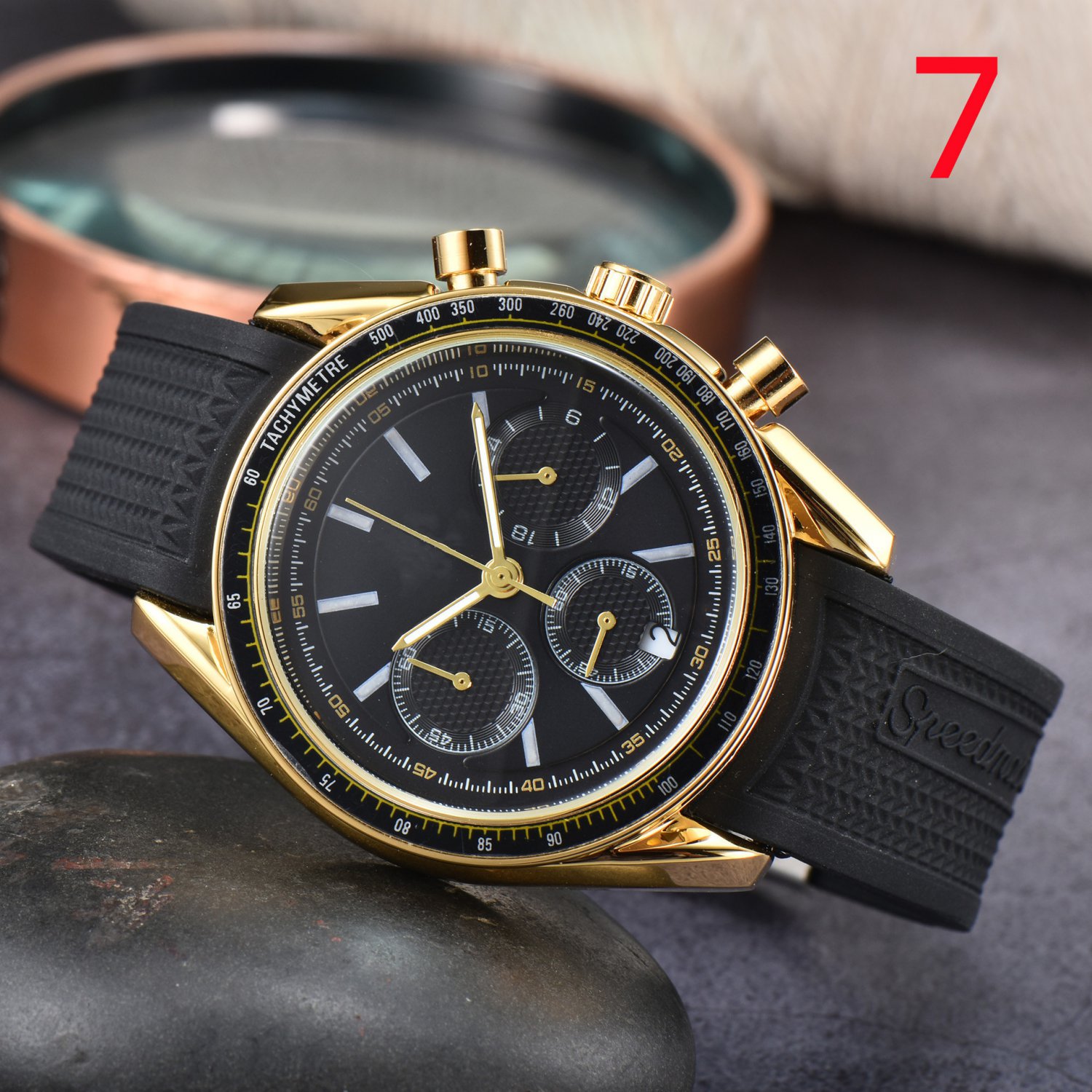 7_Quartz Watch Platform Lazada Ebay Europa 6-Pin Quartz Watch